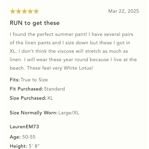 NWT Size XS - The Somerset Pull-On Pants: Printed Silky Edition (NWT US$128) - Picture 8 of 16